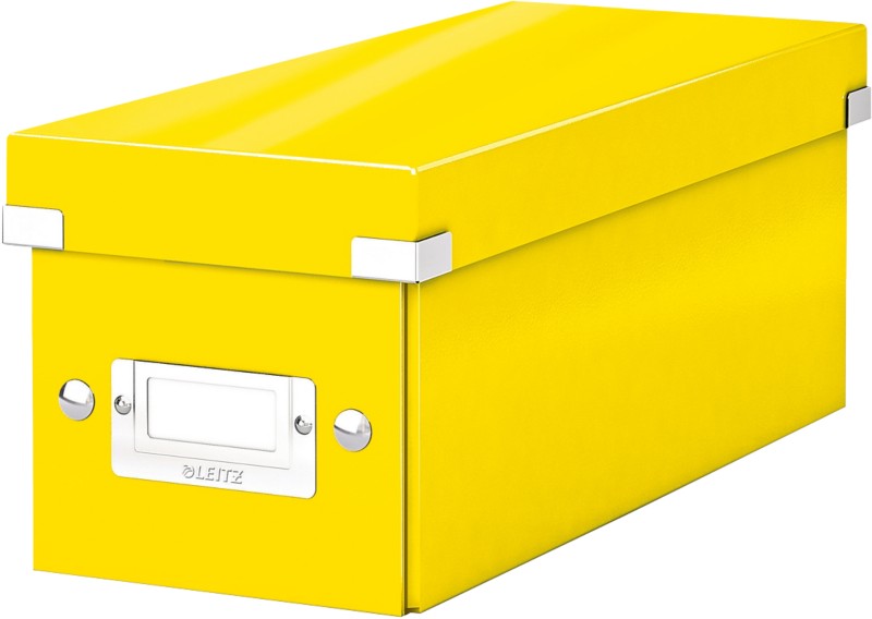 Boîte De Rangement Leitz GÉNIAL Cliquez sur et stockez Jaune 35,2 x 14,3 x 13,6 cm