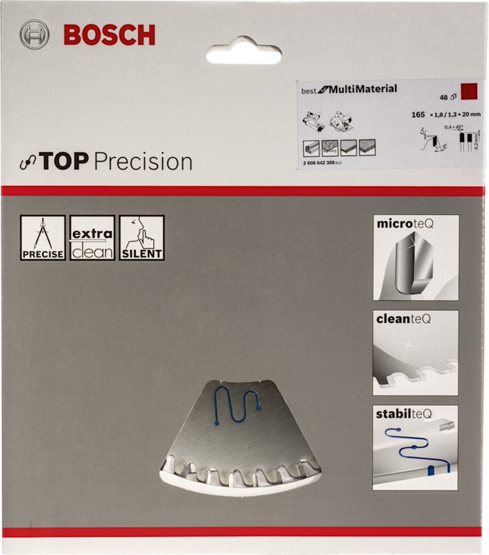 Image of Bosch Kreissägeblatt BS MU H 165x20-48