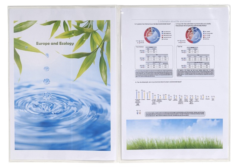 Thumbnail - Exacompta Klarsichthülle DIN A4 Transparent PVC (Polyvinylchlorid) 200 Mikron 20 Stück
