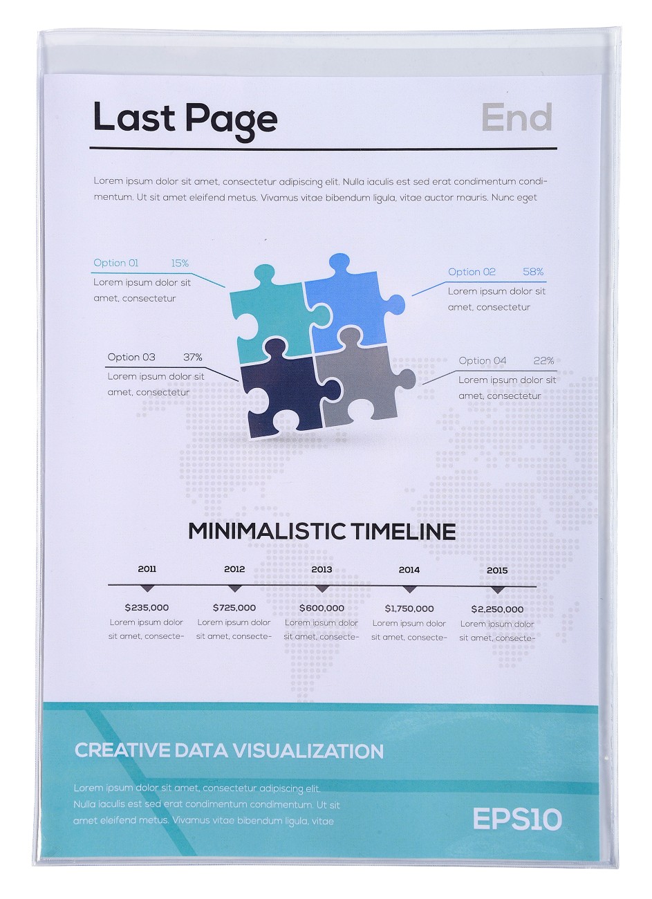 Exacompta Klarsichthülle ?24 x 32 cm Transparent PVC (Polyvinylchlorid) 300 Mikron 50 Stück