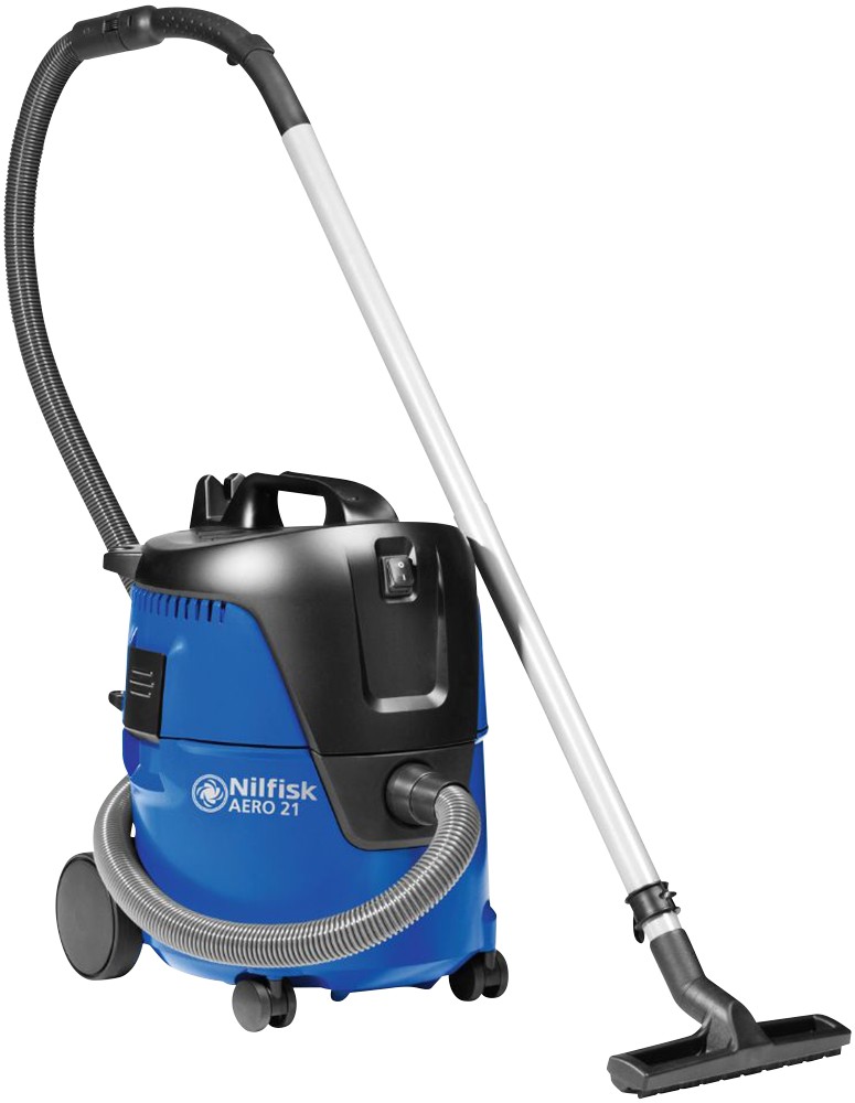 Nilfisk Aero 21-01 Pc Wet And Dry Vacuum Cleaner Black