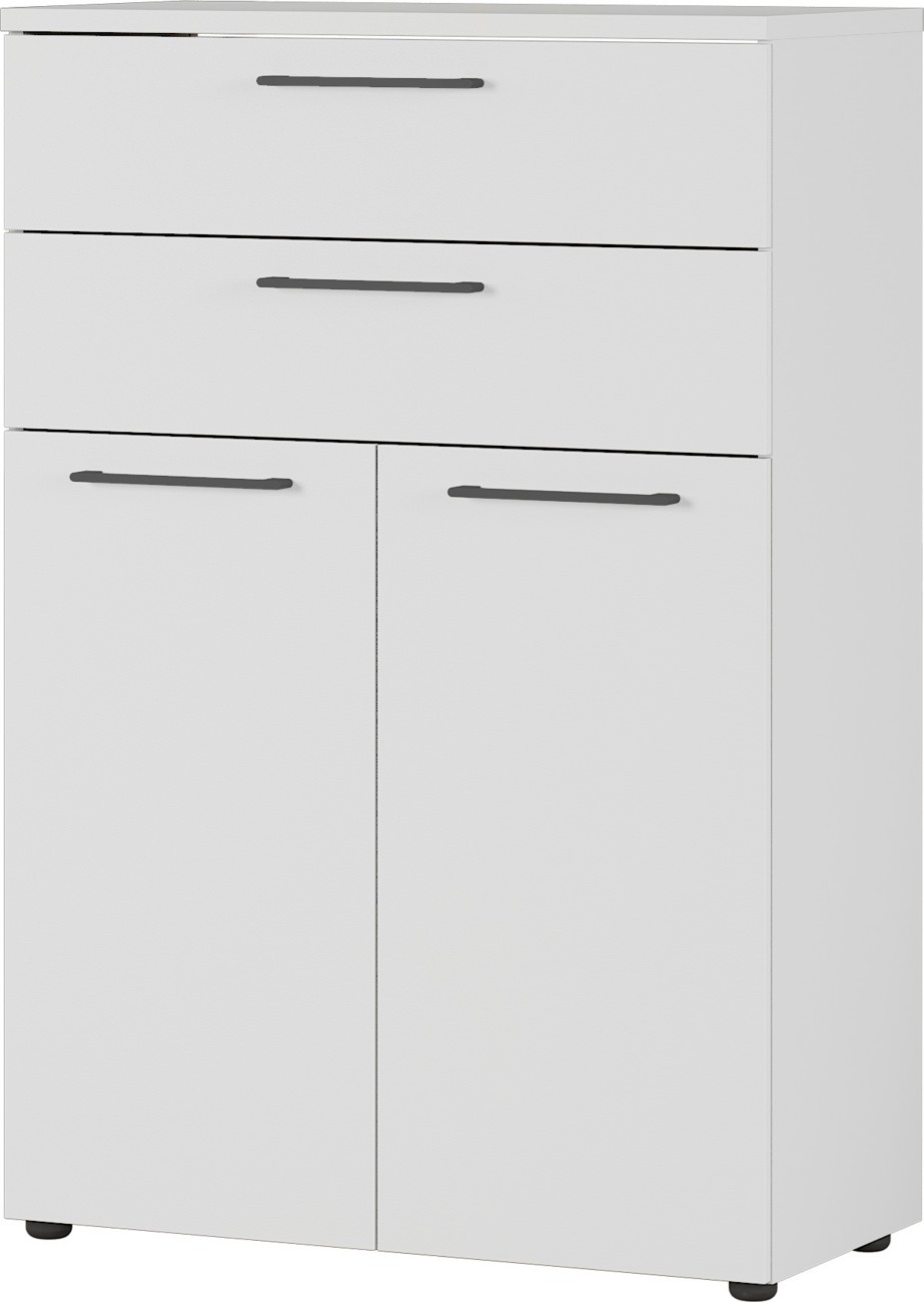 GERMANIA Schrank Agenda Melamin 4233-69AUFB Hellgrau 800 x 400 x 1.200 mm