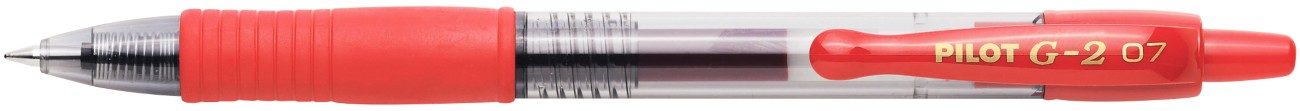 Pilot G2 07 Retractable Rollerball Pen Red 0.4 Mm Medium Rollerball Refillable Pack Of 12