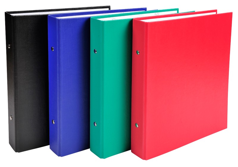 Thumbnail - Exacompta Ringbuch 2 Ringe Kaschierter Karton PP Farbig sortiert 20 Stück