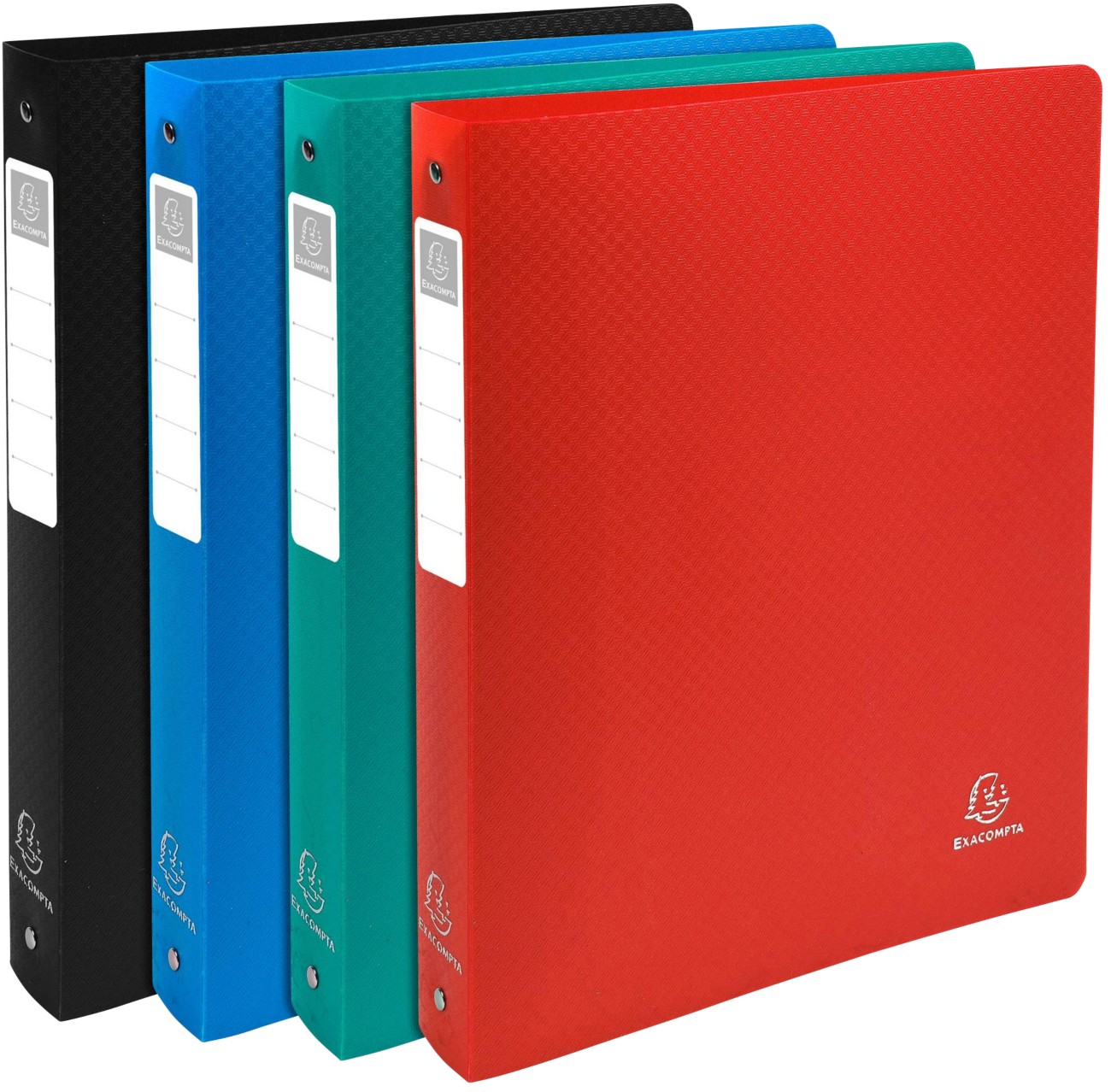 Thumbnail - Exacompta Ringbuch 51390E 4 Ringe Polypropylen A4 Maxi Farbig sortiert 10 Stück
