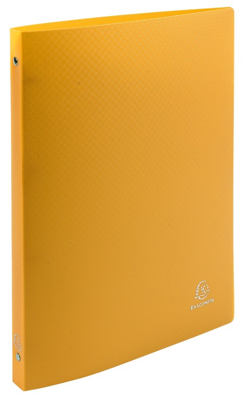 Thumbnail - Exacompta Ringbuch 4 Ringe Polypropylen DIN A4 Gelb 25 Stück