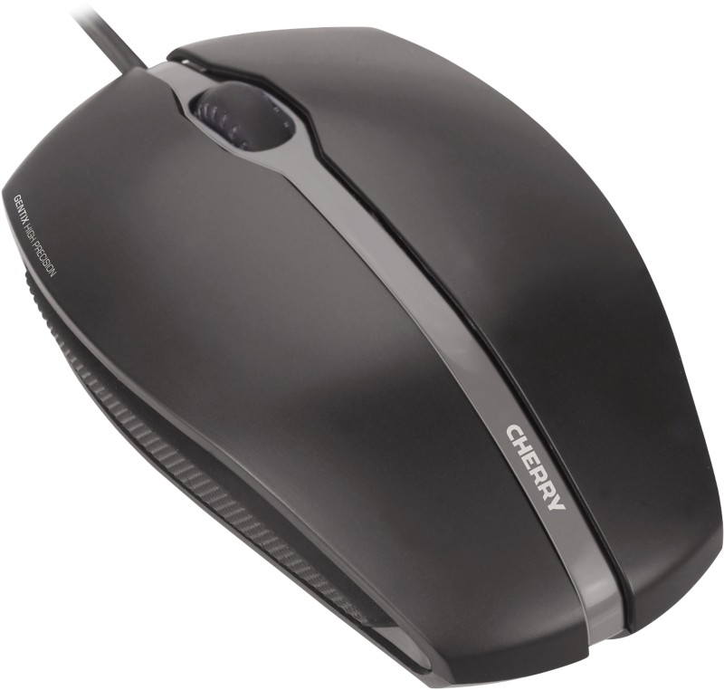 Thumbnail - Cherry Kabelgebundene Maus 1.8 m Kabel Beidhändig JM-0300-2 Schwarz