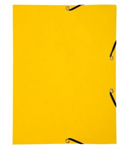 Exacompta Eckspannmappe 55469E Gelb Karton 50 Stück