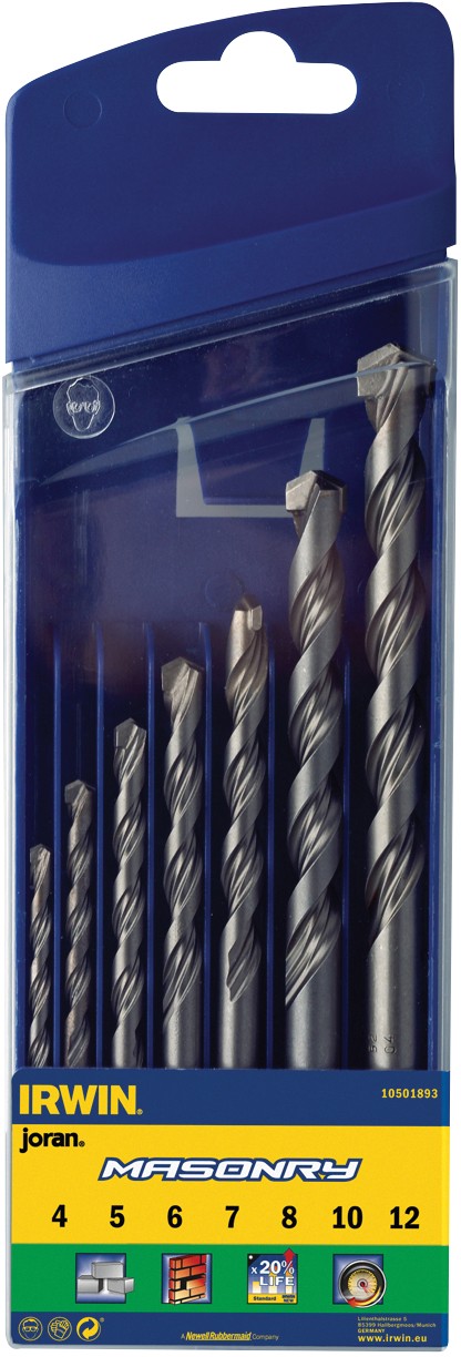 Irwin 7 Piece Masonry Drill Bit Set - Image 6