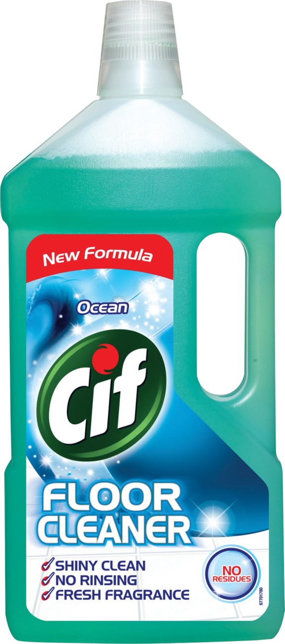 British Grocery 8 X Cif Floor Cleaner Ocean 950 Ml - Image 3