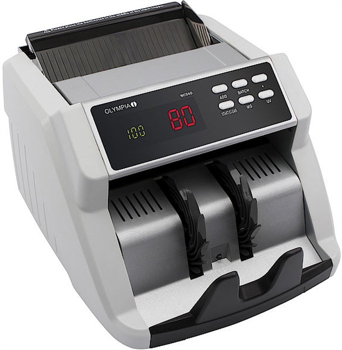 Olympia Banknotenzähler NC 540 Grau
