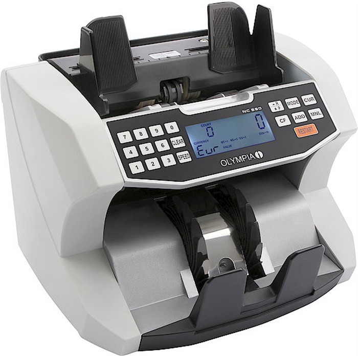 Olympia Banknotenzähler NC 590 Grau 1056635