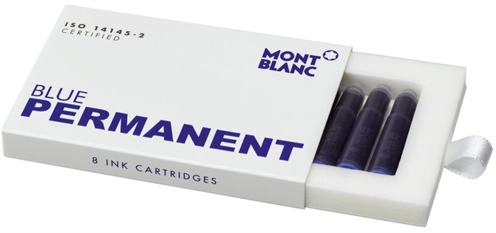 Thumbnail - Montblanc Tintenpatrone 107758 Blau 8 Stück