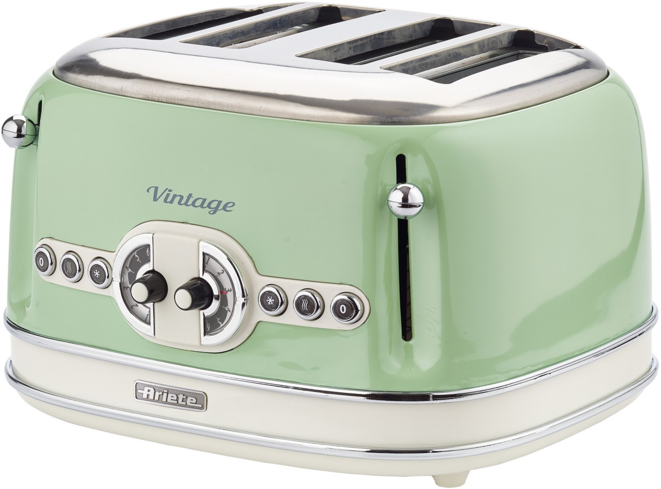 George Retro Green Ariete Vintage 4 Slice Toaster - Image 10