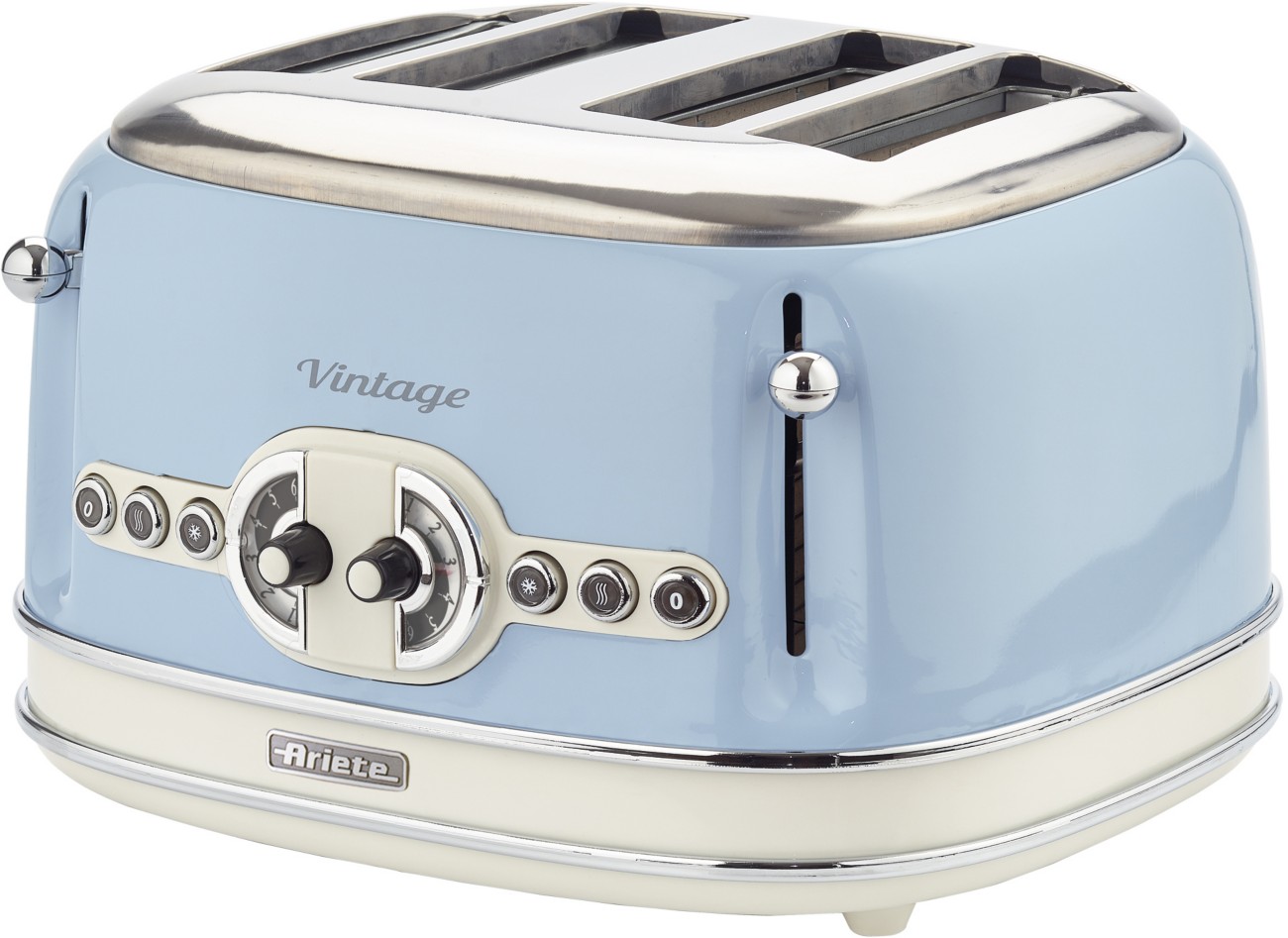 Ariete Blue Vintage 4 Slice Toaster - Image 9