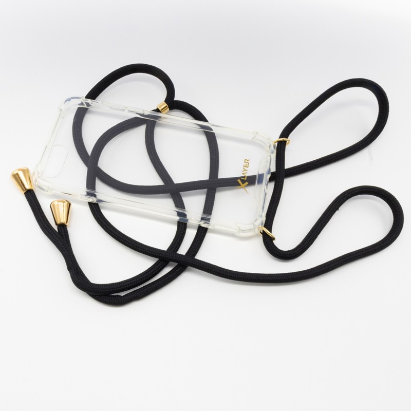 XLAYER Softcase voor mobiele telefoon Ketting Apple iPhone 6,7,8 Transparant