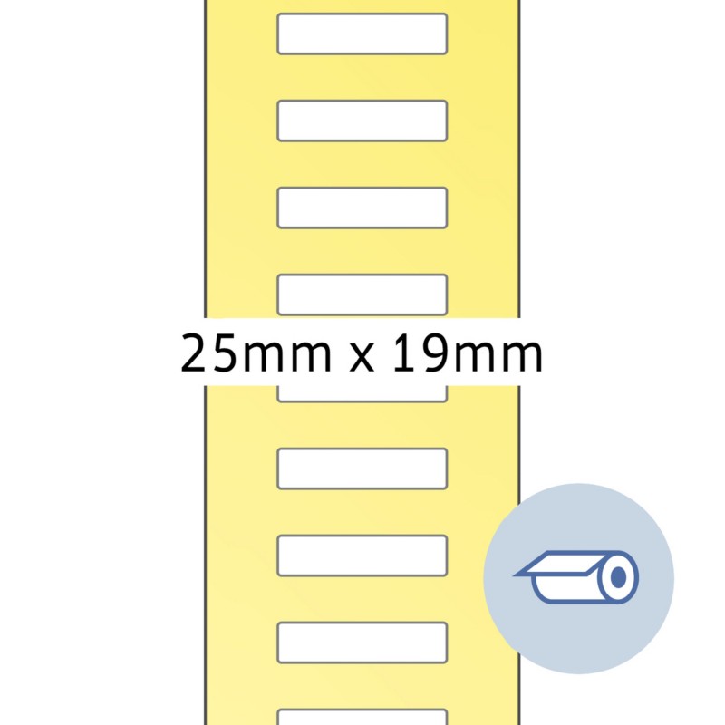 Herma 4047 Thermotransferetiketten Selbstklebend Weiß 19 x 25 mm 5000 Etiketten