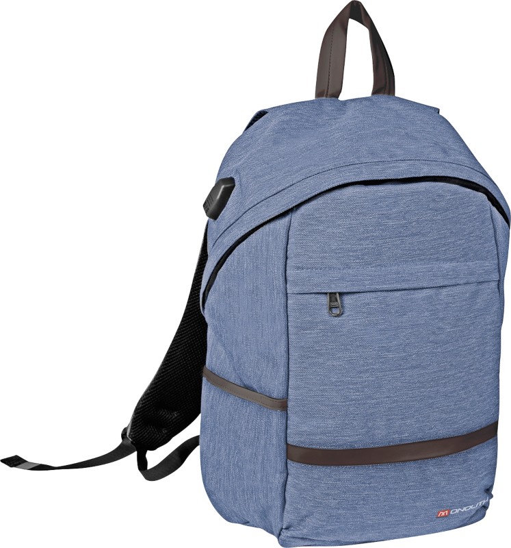 Monolith Laptop-Rucksack 9117B 15.6 " Canvas Blau 27 x 17 x 43 cm