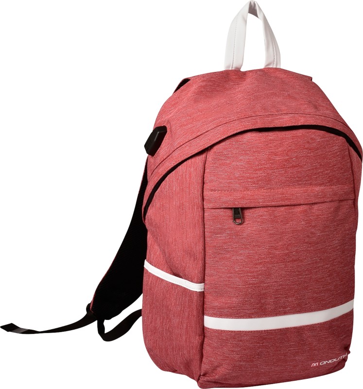 Monolith Laptop-Rucksack 9117R 15.6 " Canvas Rot 27 x 17 x 43 cm