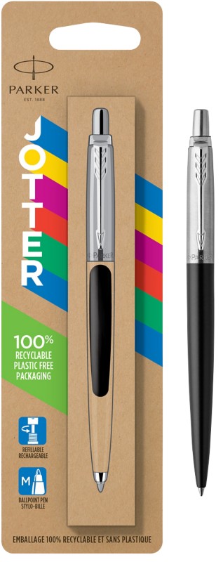 Parker Parker Original Jotter Ballpoint Pen, Black | Pens > Ballpoint > Ballpoint