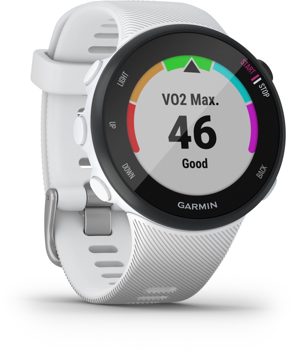 Garmin Sportuhr Forerunner 45S Weiß