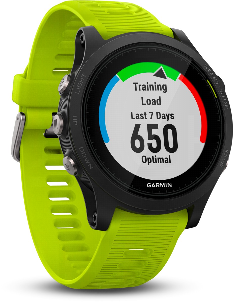Garmin Sportuhr Forerunner 935 Tri Bundle Schwarz, Gelb