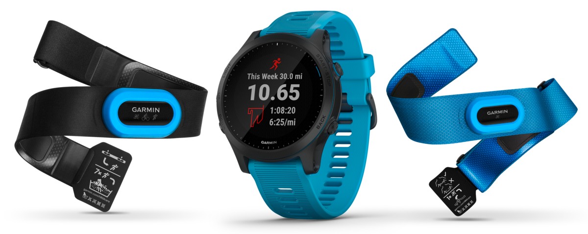 Garmin Sportuhr Forerunner 945 Bundle Blau