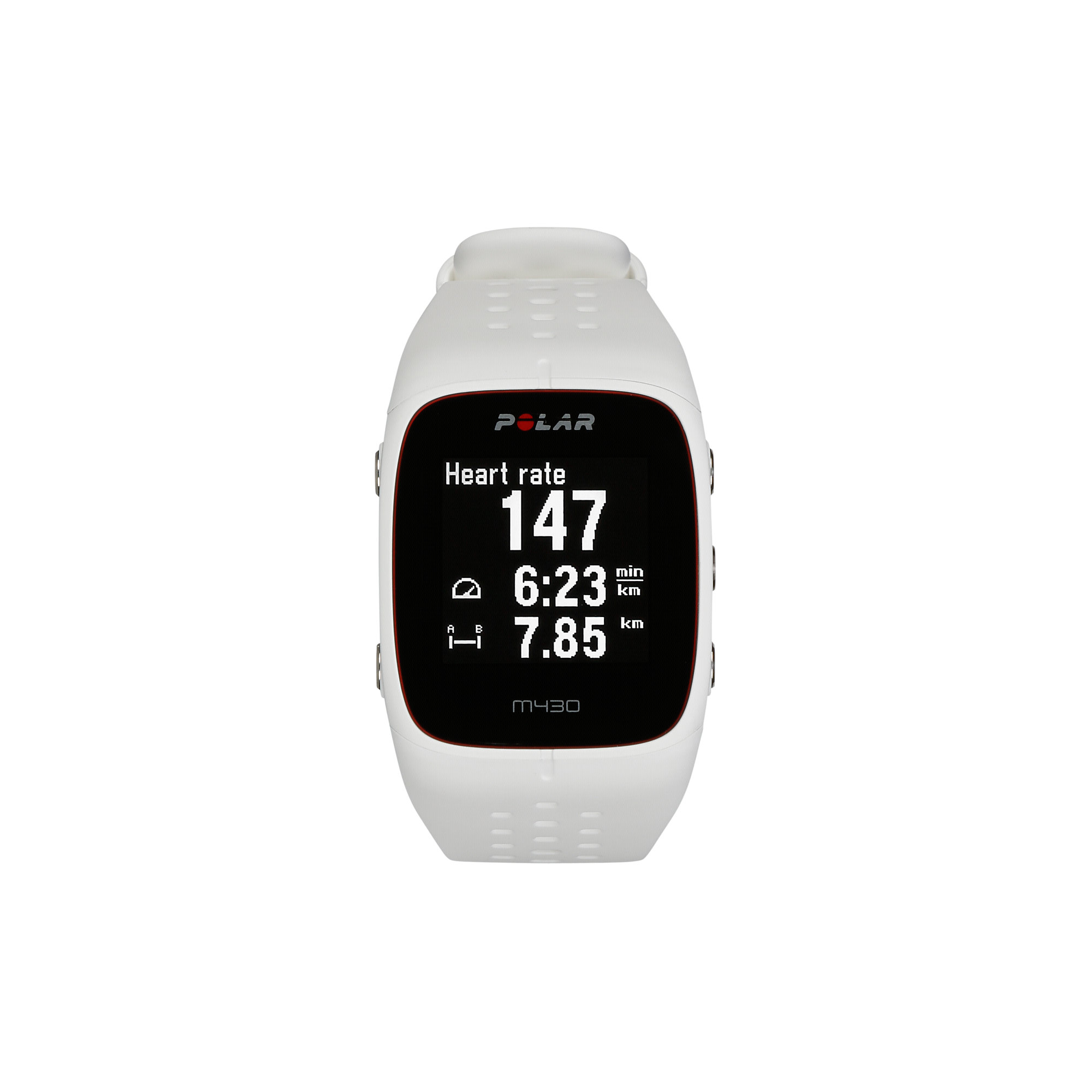 Polar M430 GPS Sports Watch - White