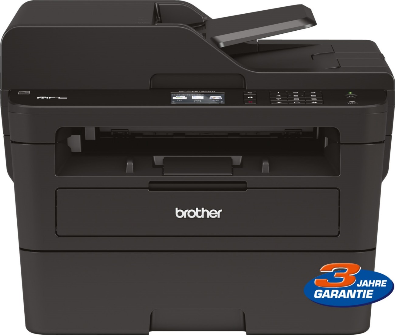 Brother MFC-L2730DW Mono Laser All-in-One Drucker DIN A4 Schwarz MFCL2730DWG1