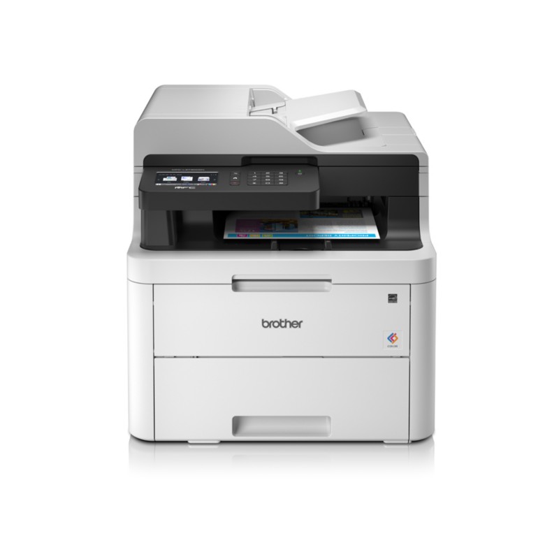 Thumbnail - Brother MFC-L3730CDN Farb LED All-in-One Drucker DIN A4 Weiß MFCL3730CDNG1