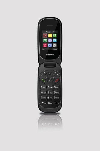 Image of Bea-Fon Classic Line C220 4.5 cm (1,77 Zoll) MiniSIM Mobiltelefon Mobiltelefon Rot