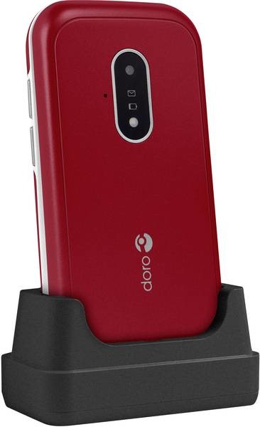 Mobiele telefoon 7030 4G WhatsApp & Facebook - rood/wit