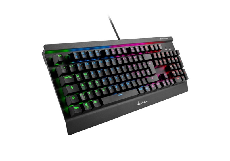 Sharkoon Skiller Mech SGK3 / Kailh Brown Switches - Gaming Tastatur - GER-Layout