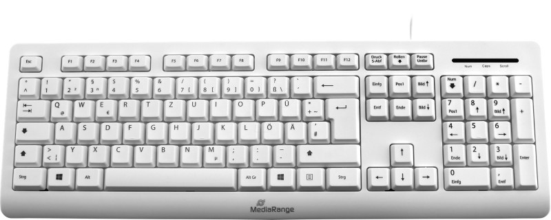 MediaRange Tastatur Verkabelt MROS110 QWERTZ