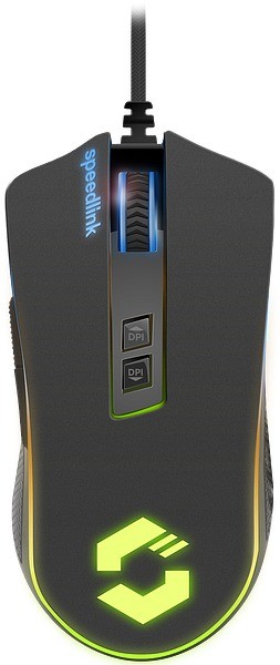 speedlink SL-680010 Verkabelt Optisch USB Maus Schwarz