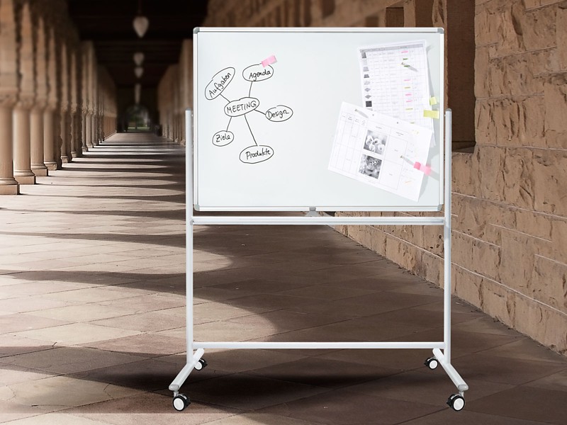 Master of Boards Whiteboard Stanford Aluminium, Kunststoff Weiß 2200 x 1200 mm