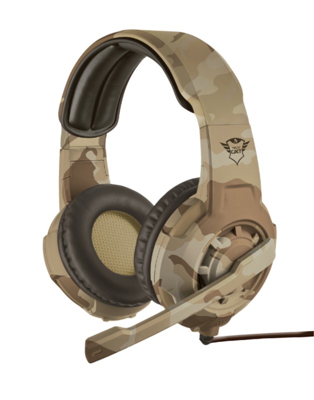 Trust GXT 310D Radius Gaming Headset - Desert Camo for PC