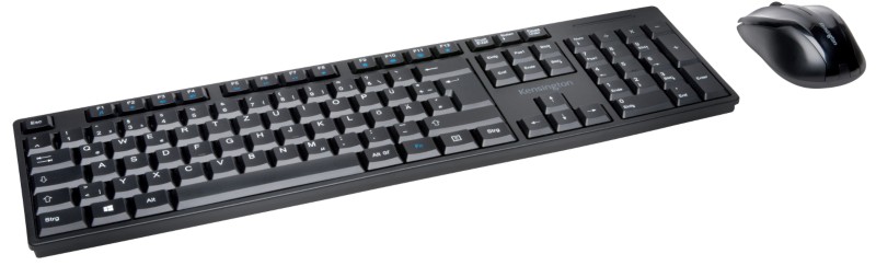 Kensington Pro Fit Tastatur und Maus Kabellos QWERTZ (DE) ohne Bluetooth Schwarz K75230DE