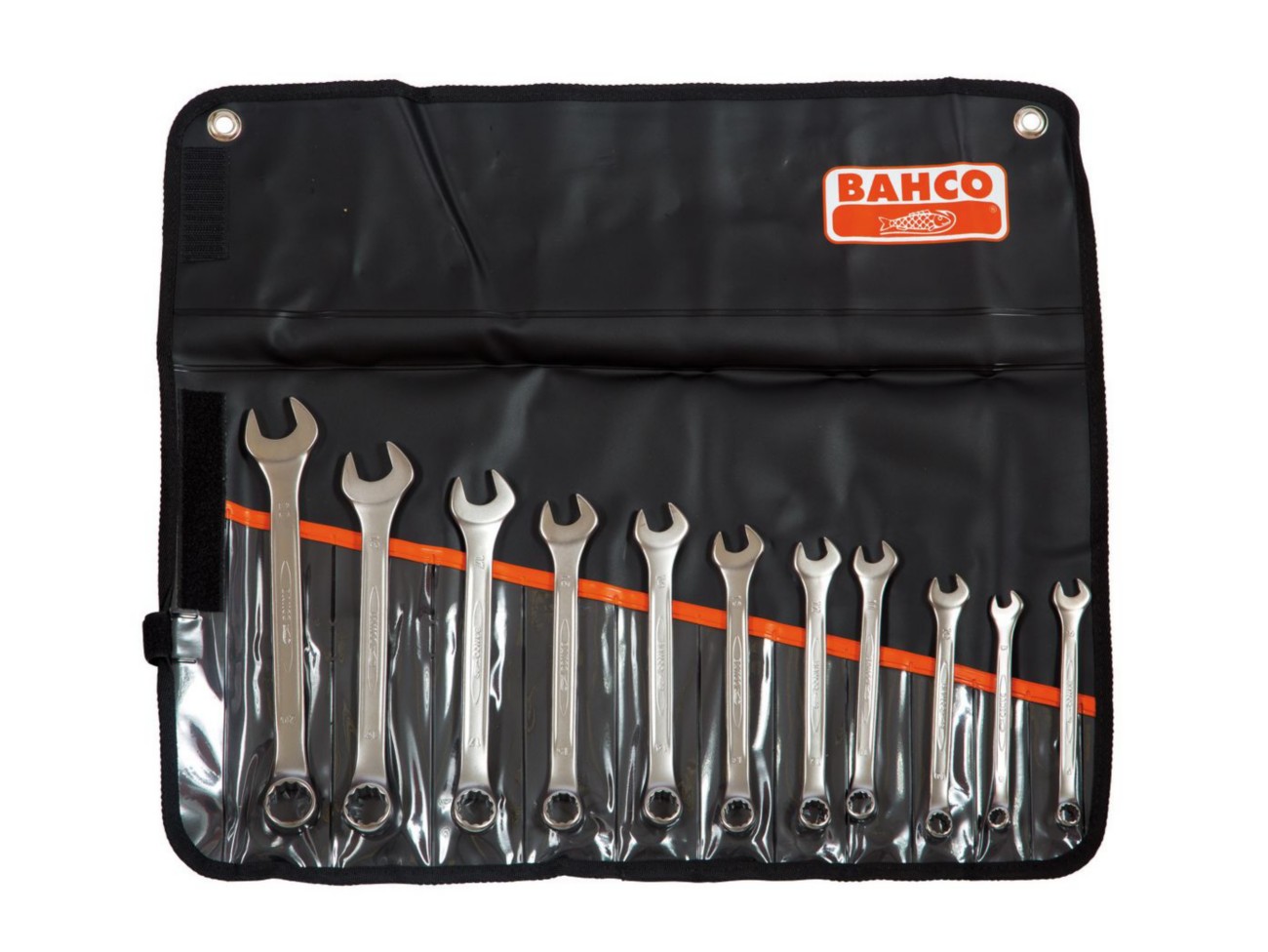 Bahco BAH111MSET11 11pc Chrome Polished Combination Spanner Set - Image 14