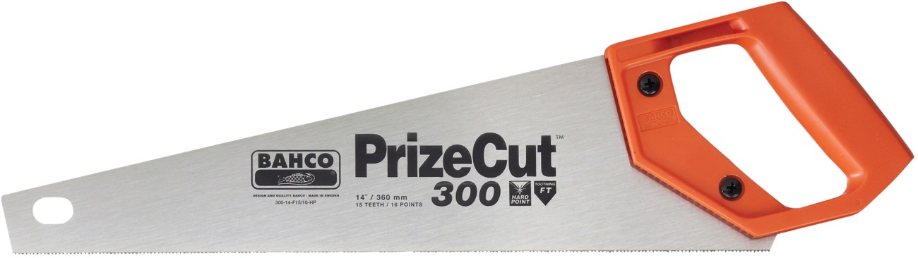 Bahco Toolbox Handsaw 300-14-F15/16-Hp 350Mm (14In)