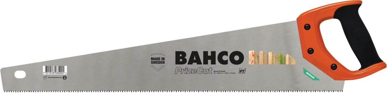 Bahco Prizecut Hardpoint Handsaw Se22 550Mm (22In)
