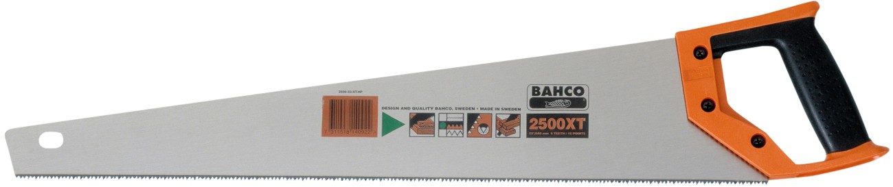 Bahco Hardpoint Handsaw 2500-22-Xt-Hp 550Mm (22In)