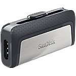 SanDisk USB 3.1 Flash Drive Ultra Dual 128 GB Black, Silver