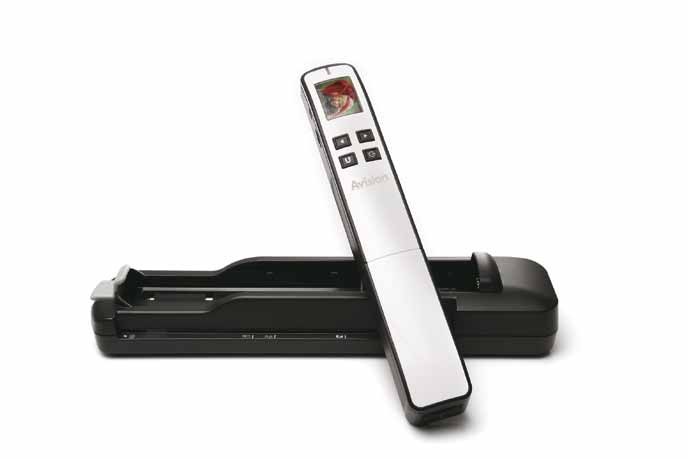 Avision Scanner Miwand 2 0783C-01G Netzwerkfähig Schwarz, Weiß 1 X A4 1.200 Dpi Wlan