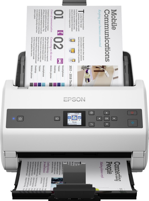 Epson Scanner Workforce Ds-970 Grau, Weiß 1 X A4 600 X 600 Dpi