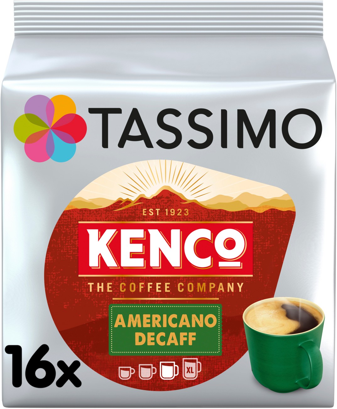 Kenco  Tassimo Decaf Pods 16'S - Image 4