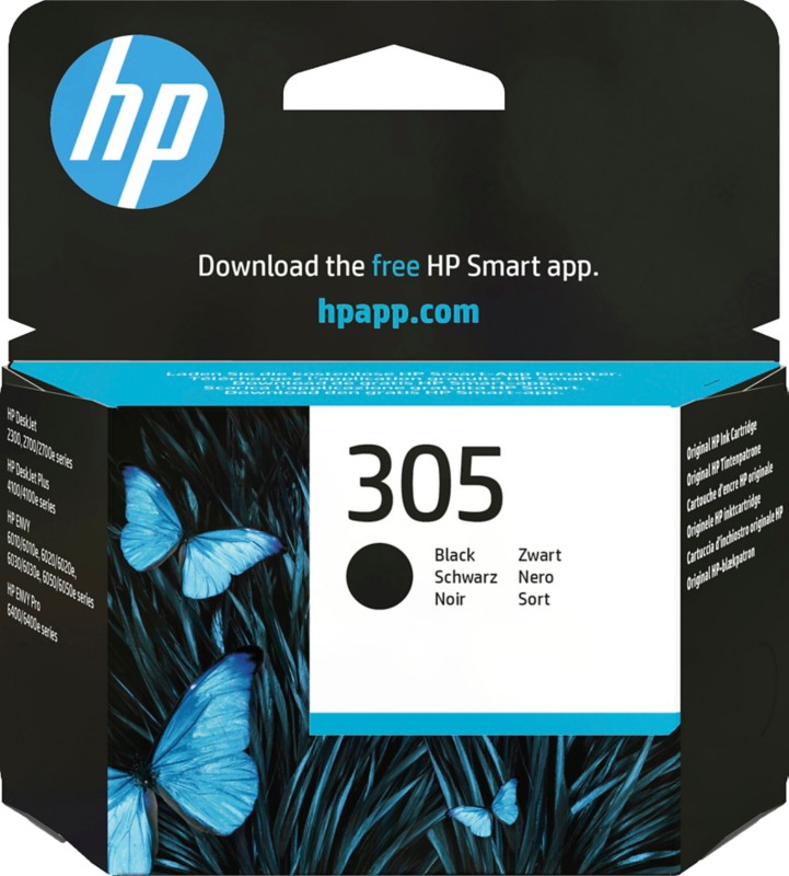 HP 305 Original Tintenpatrone 3YM61AE Schwarz