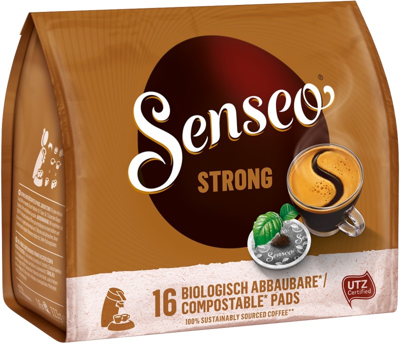 Thumbnail - Senseo Strong Kaffeepads 16 Stück à 6,9 g