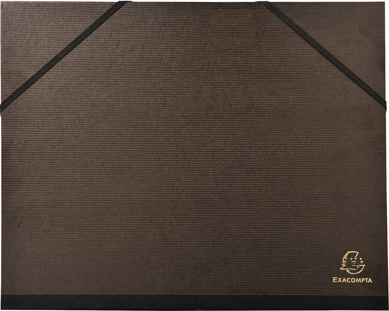 Thumbnail - Exacompta Kunstordner 547100E Karton 260mm x 330mm Schwarz 10 Stück