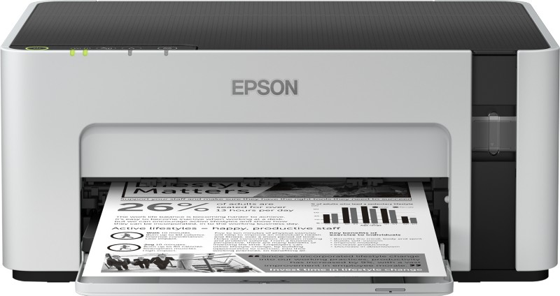 Epson EcoTank ET-M1120 Mono Tintenstrahl Drucker DIN A4 Weiß C11CG96402